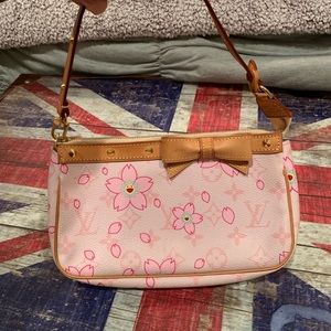 Monogram cherry blossom Louis Vuitton bag